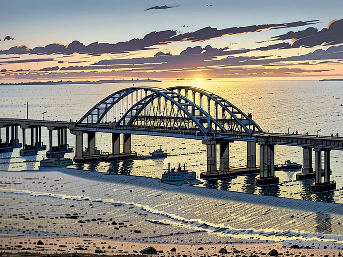 Il ponte che collega la penisola ucraina alla Russia è statopreso di mira due volte.