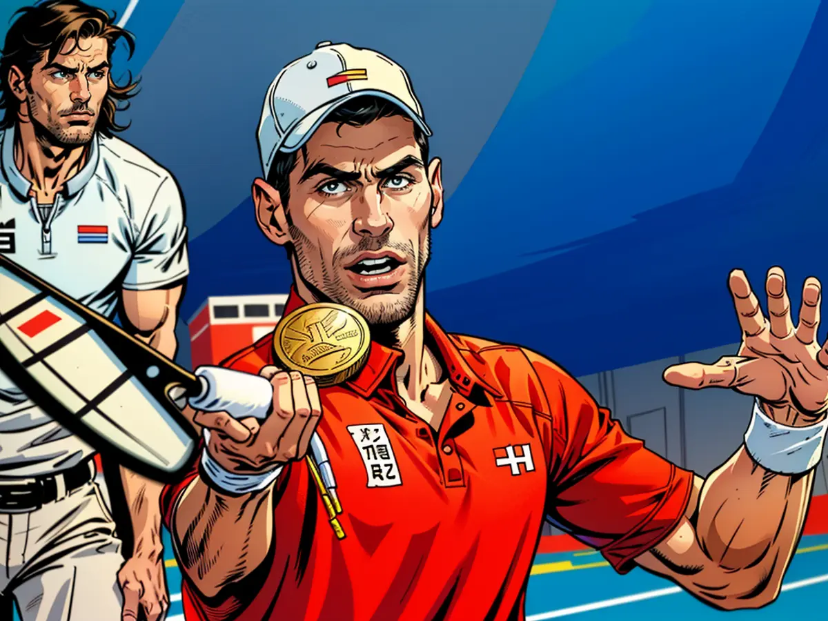 Djokovic avait depuis longtemps visé la victoire en meditation d'or aux Jeux olympiques.