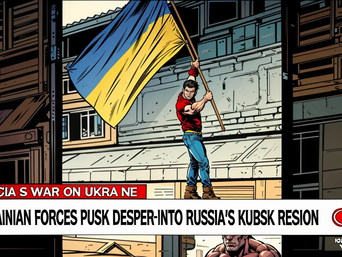 Ukrainian forces push deeper into Russia's Kursk region. Fred Pleitgen explains Ukraine's cross-border advances in Russia.