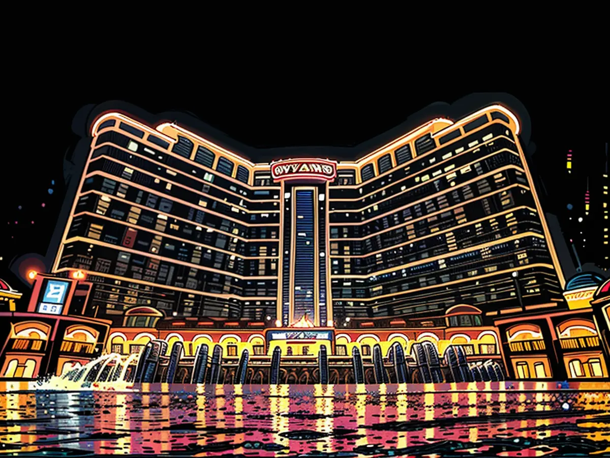 O Wynn Palace se destaca como um dos estabelecimentos de cassino mais impressionantes e extensos de Macau.