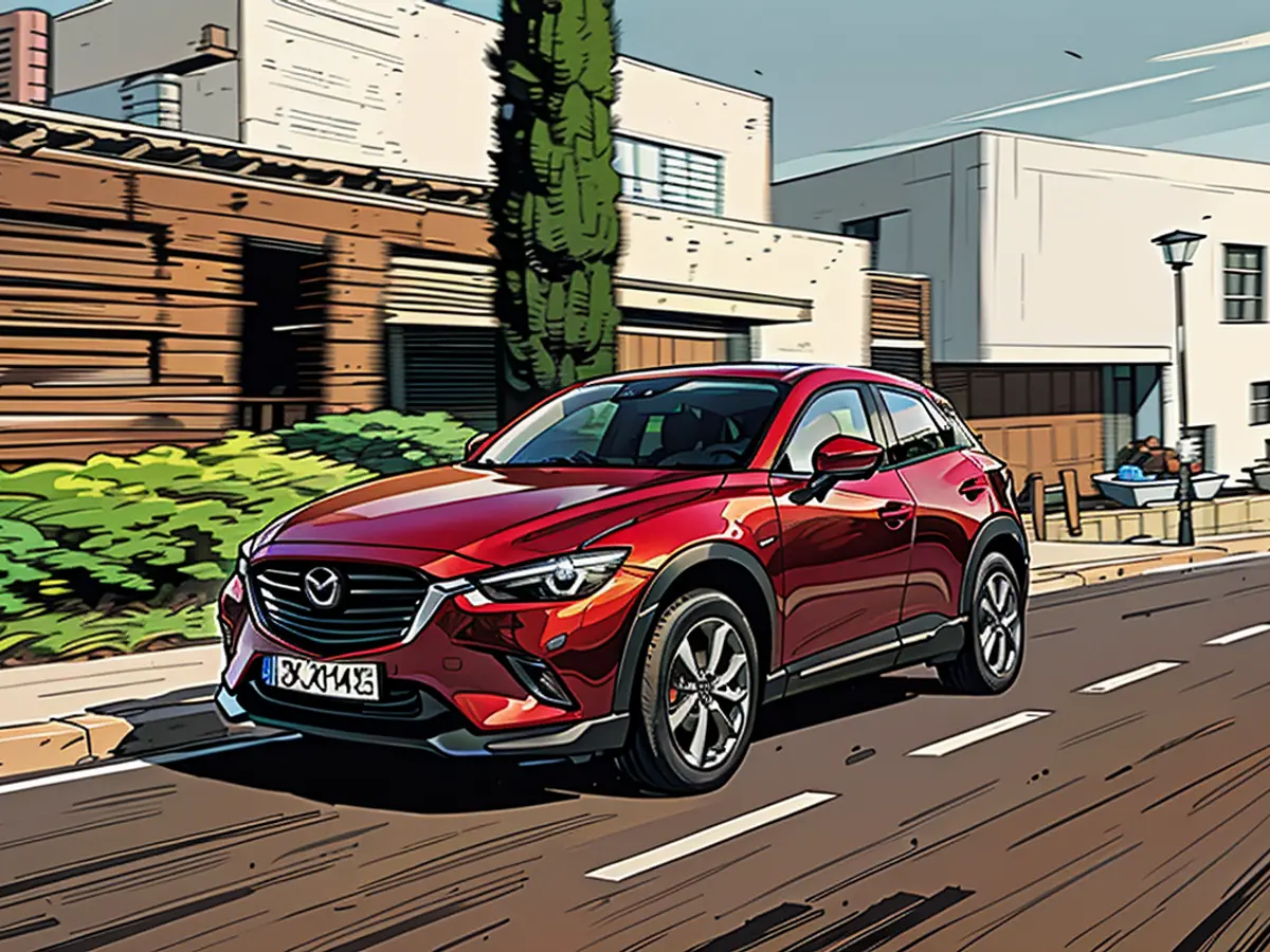 The Mazda CX-3 stands out as an entertaining option among compact crossover SUVs, delivering an enjoyable driving experience.