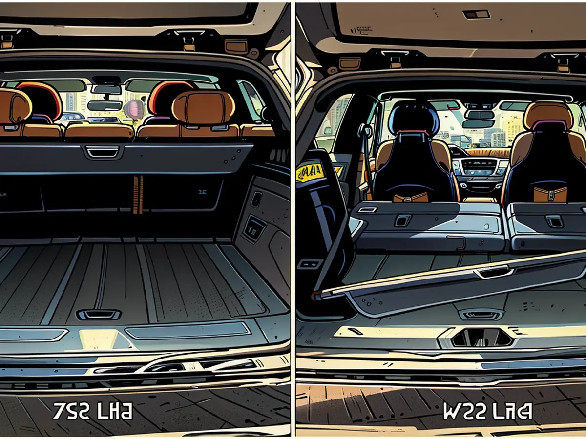 The Cadillac Lyriq might not set new standards in cargo space, boasting 212 cubic feet with the back seats present and 55 cubic feet when they're folded, yet it remains capable of accomodating substantial items. The engine compartment features a generously sized dual-level floor, providing ample space for wires and accessories.