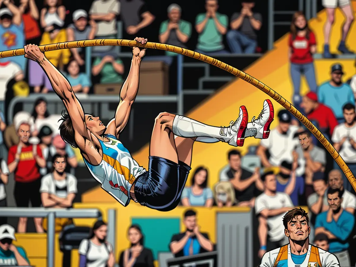 Duplantis participa na competição de salto com vara na Diamond League da Silesia.