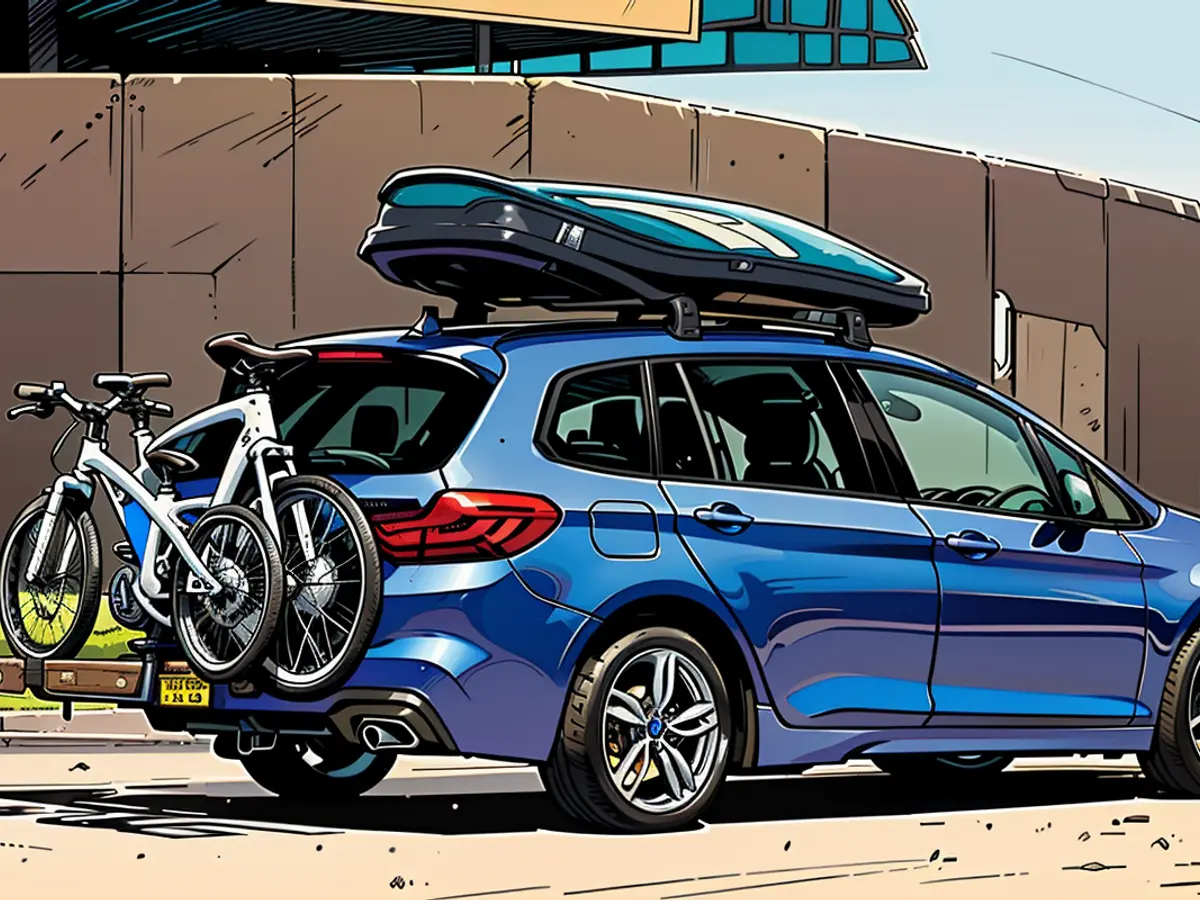 La BMW Serie 2 Gran Tourer può ospitare fino a sette persone e offre spazio abbondante per i bagagli.