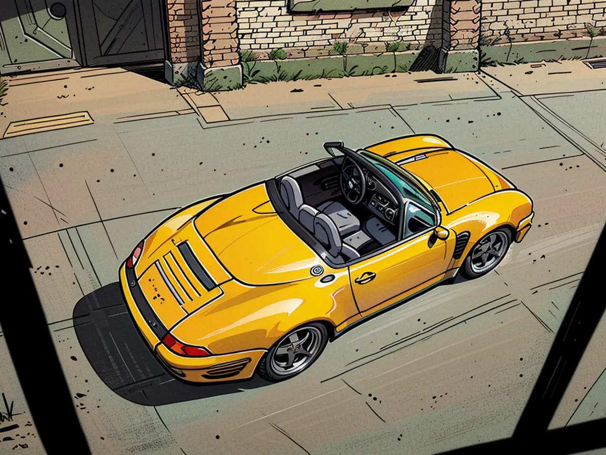 O Porsche Speedster se inspira no modelo da série 911, especificamente na variante 993.