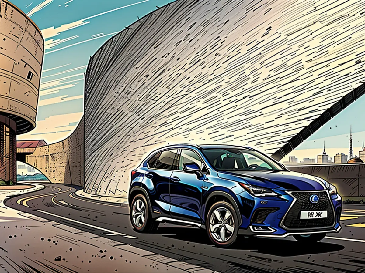 The Lexus NX enjoys significant popularity, securing the second-highest position.