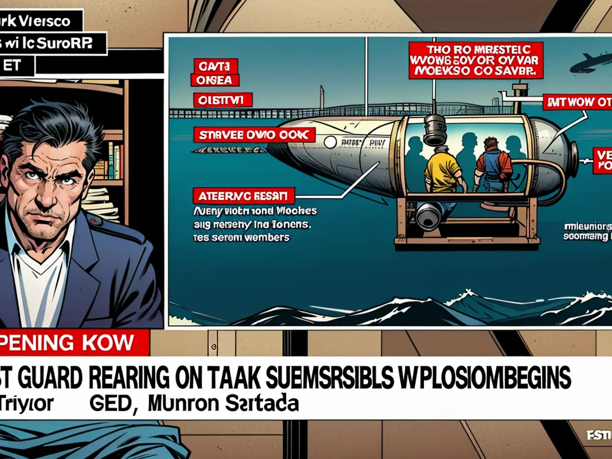 Guarda Costeira dos Estados Unidos investiga a maneira e os motivos para o colapso do submersível Titan durante seu mergulho no local do naufrágio do Titanic.