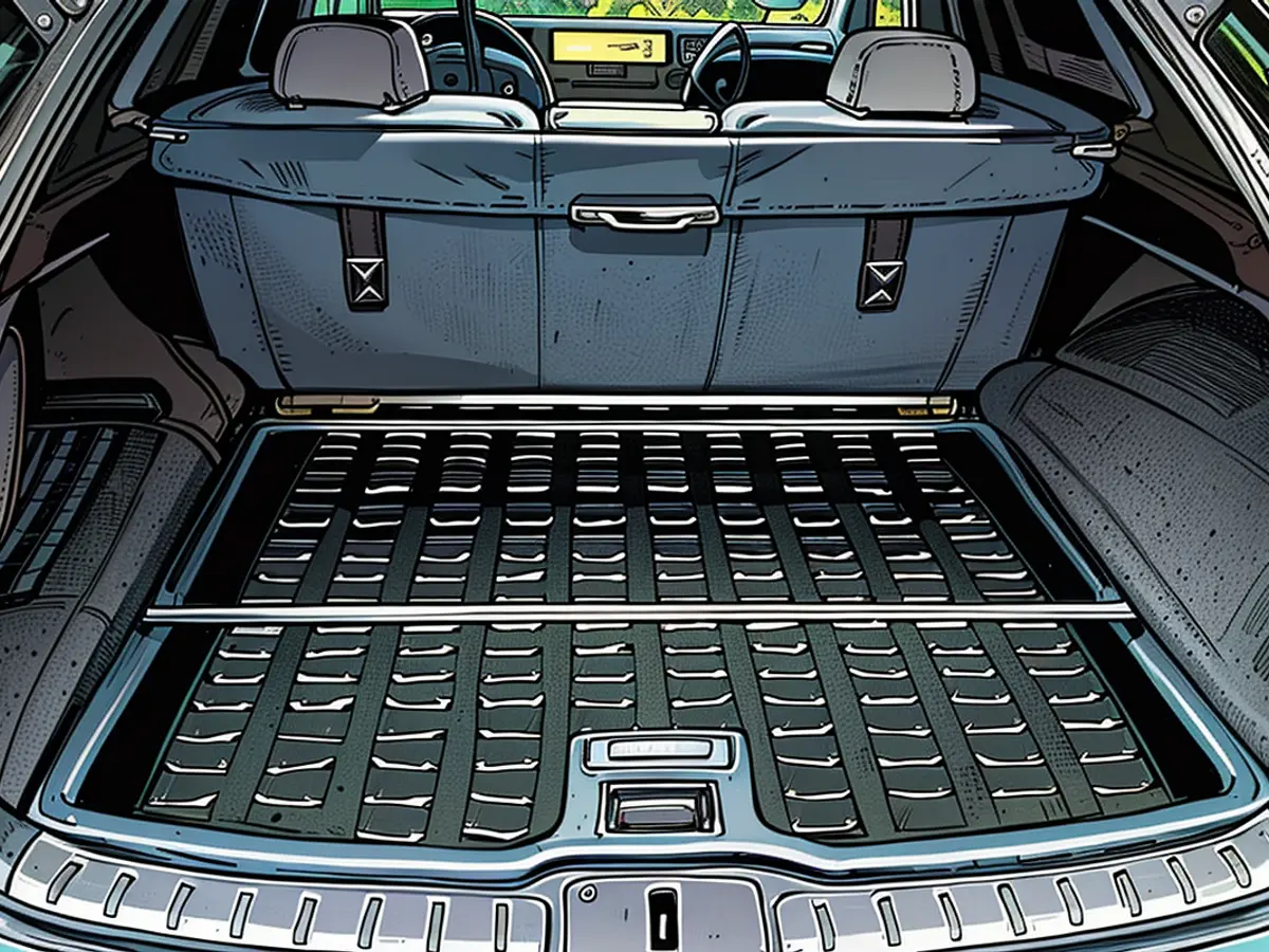 This Lexus stands out for its ample cargo space, among its many attributes.