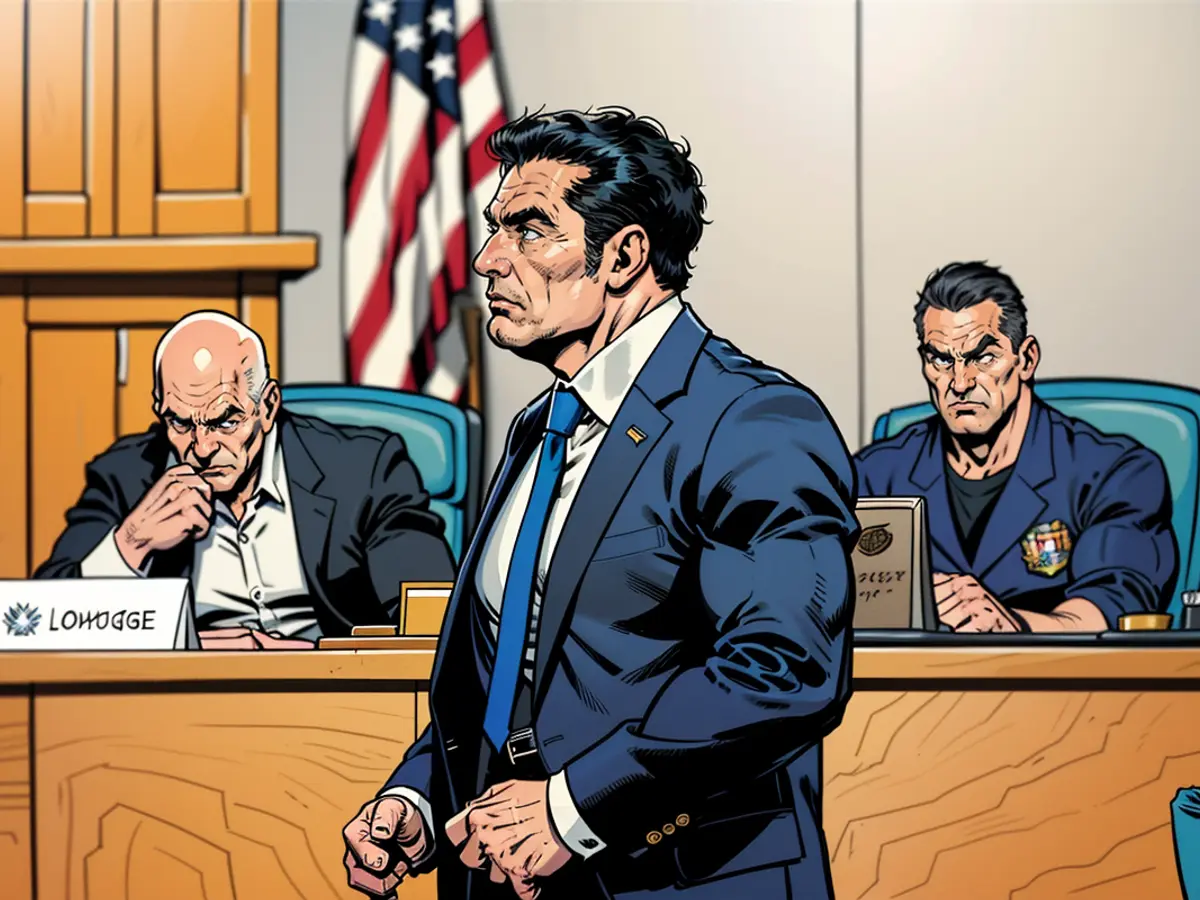 In the courtroom on September 17, 2024, OceanGate's previous head of marine operations, David Lochridge, maintained his position.