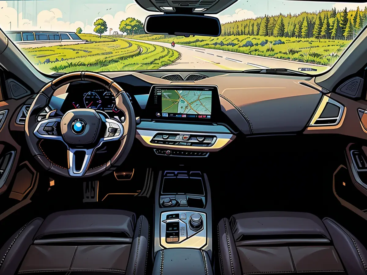 In the latest BMW 1 Series, passengers are now greeted by the 'Curved Display', leaving enthusiasts of traditional mechanical displays potentially disappointed.