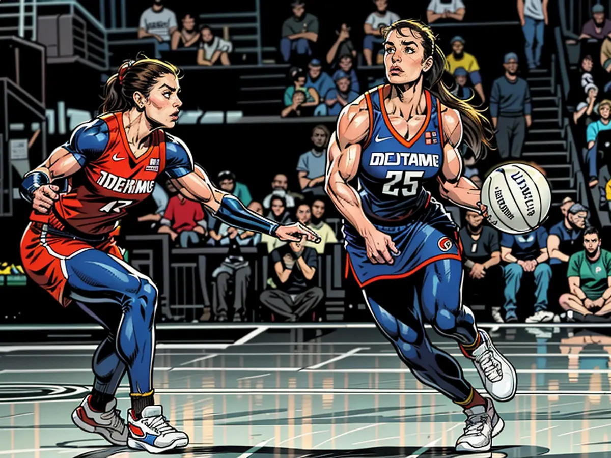 WNBA SemiFinals SetUp Star Sabrina Ionescu from New York Liberty and