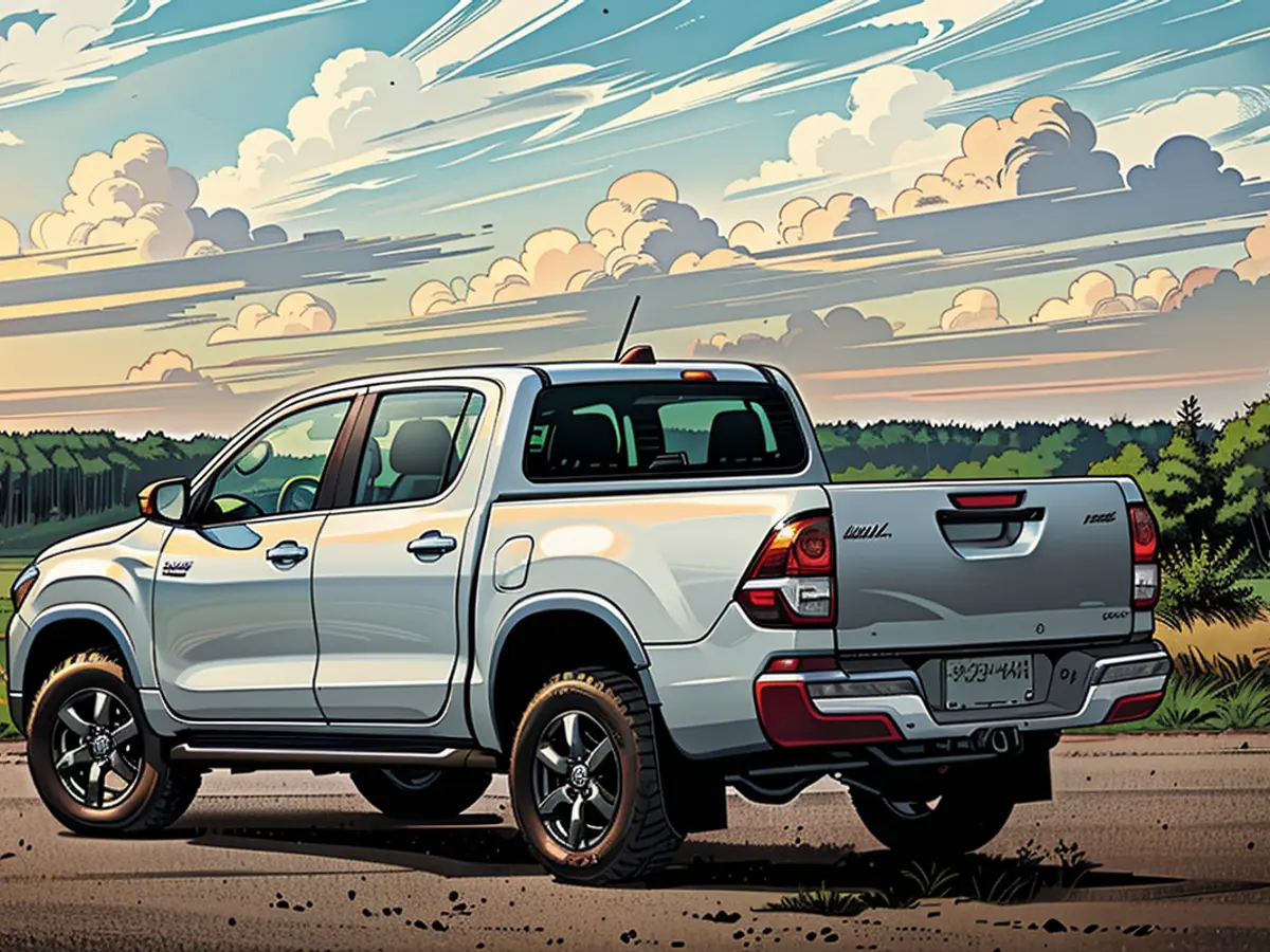 A disponibilidade exclusiva do modelo híbrido Toyota Hilux está limitada ao estilo de corpo Double Cab.