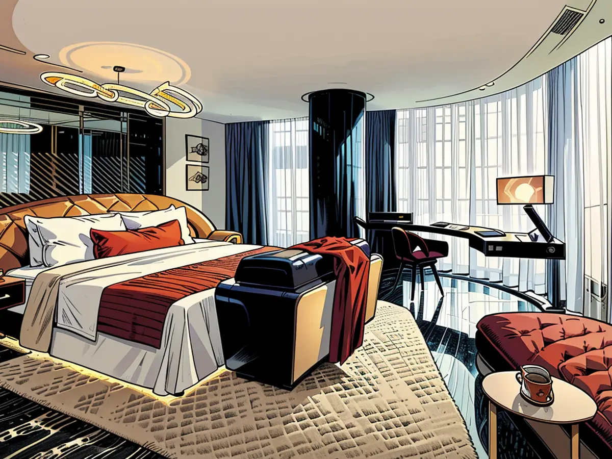 Luxurious Accommodations in The St. Regis Istanbul's Bentley Suite.