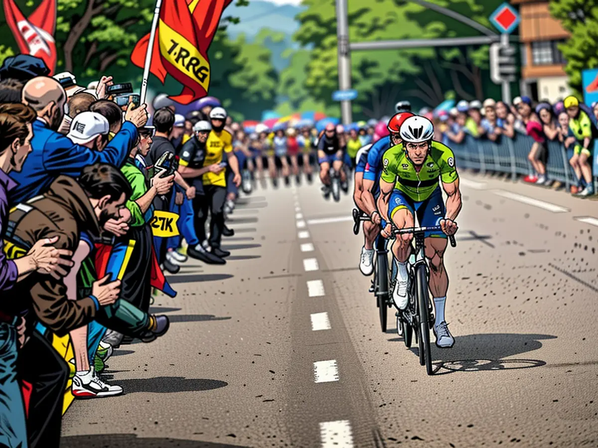  Cette année, Tadej Pogacar a remporté la victoire au Tour de France, au Giro d'Italia et à la course sur route masculine aux championnats du monde.