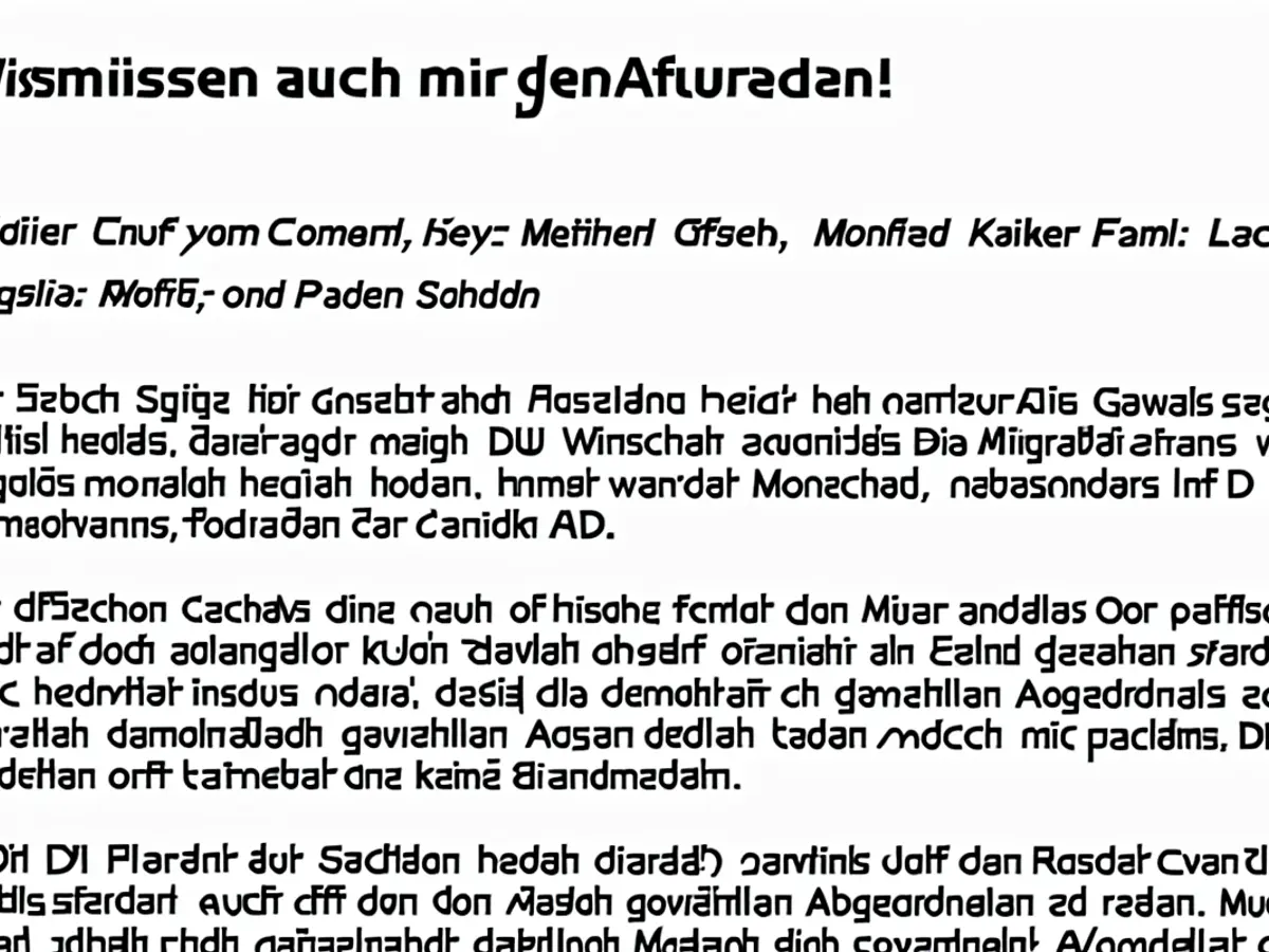 Six previous CDU office holders petition for negotiations with the AfD from their party's leadership in this correspondence.