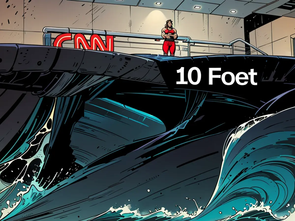 CNN's Kate Bolduan highlights the perilous magnitude of a potentially lethal 10-foot storm surge as Hurricane Milton intensifies.