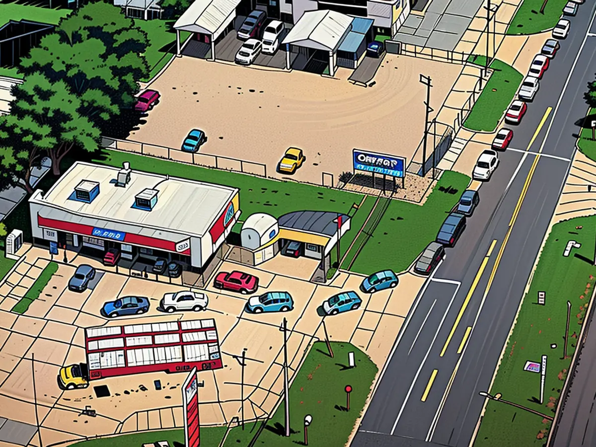 Florida residents return to their homes after being hit by two