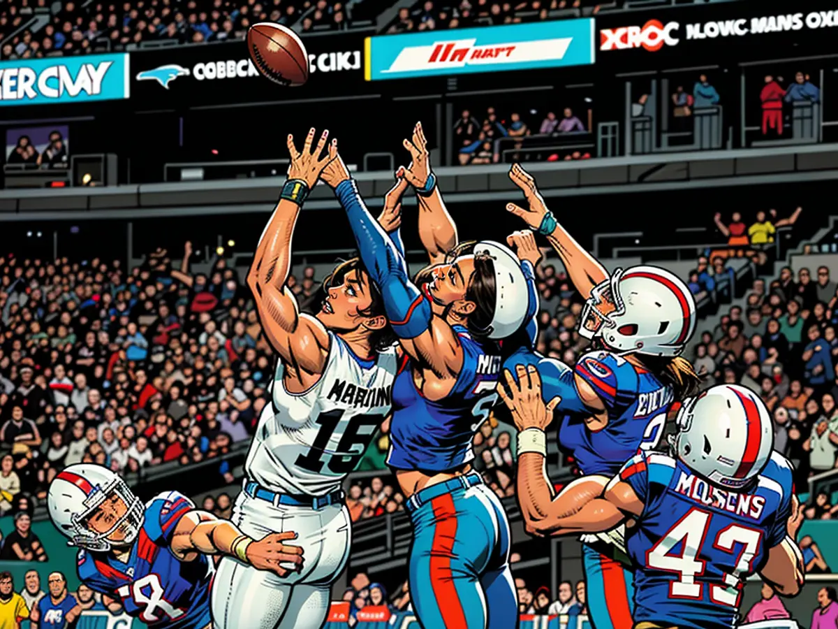 Lazard snatches a last-minute touchdown pass from the Hail Mary thrown by them, defeating the Bills.