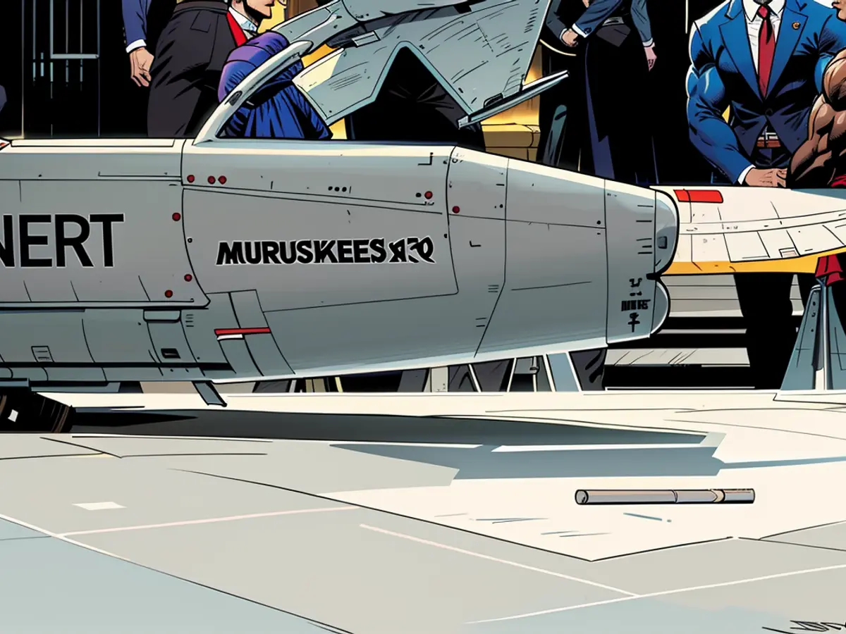 An Image depicting a Taurus-type Cruise Missile. (Archived Photo)