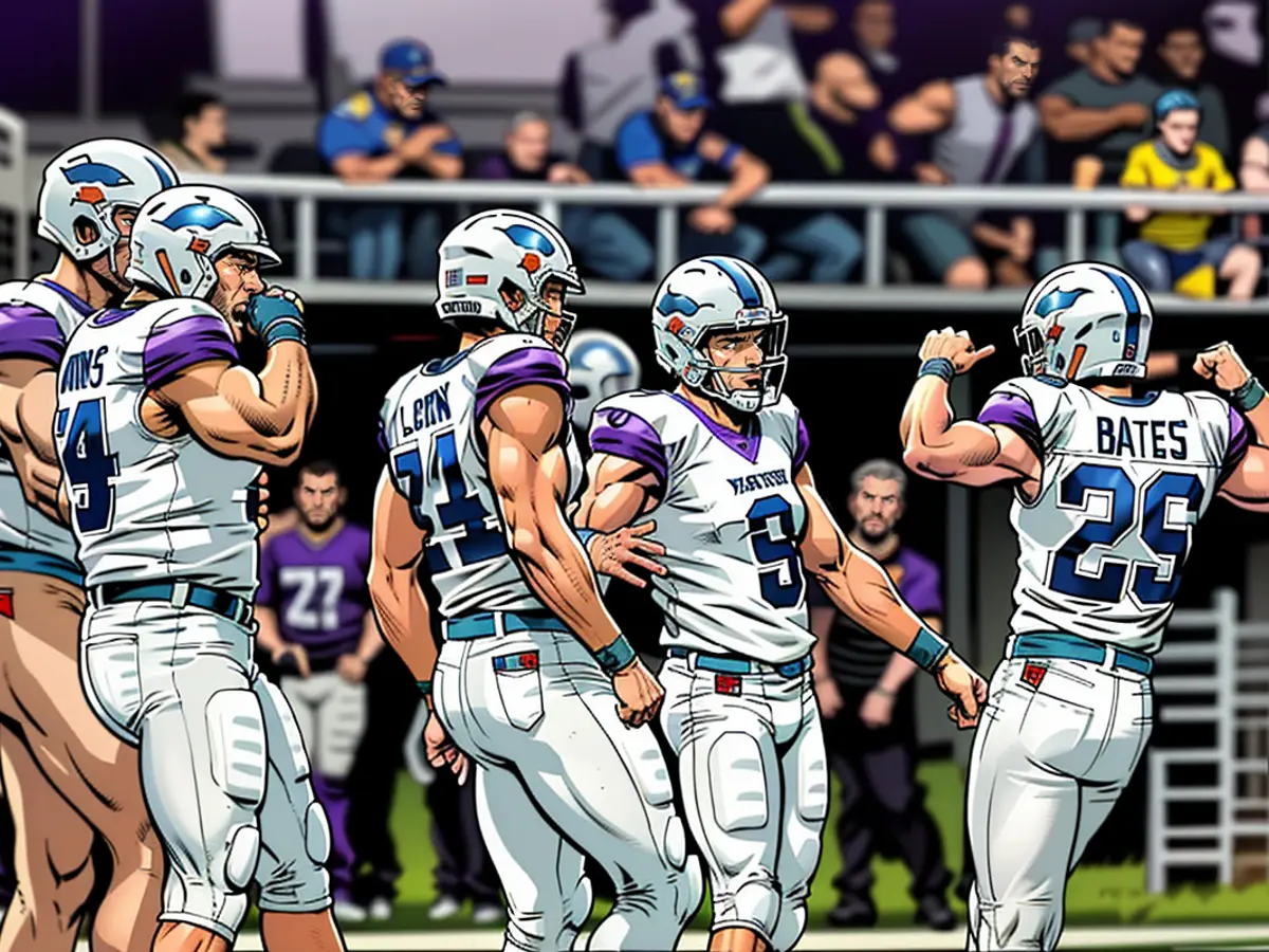 With mere seconds left on the clock, Bates successfully converted a field goal, securing a triumph for the Lions against the Vikings.