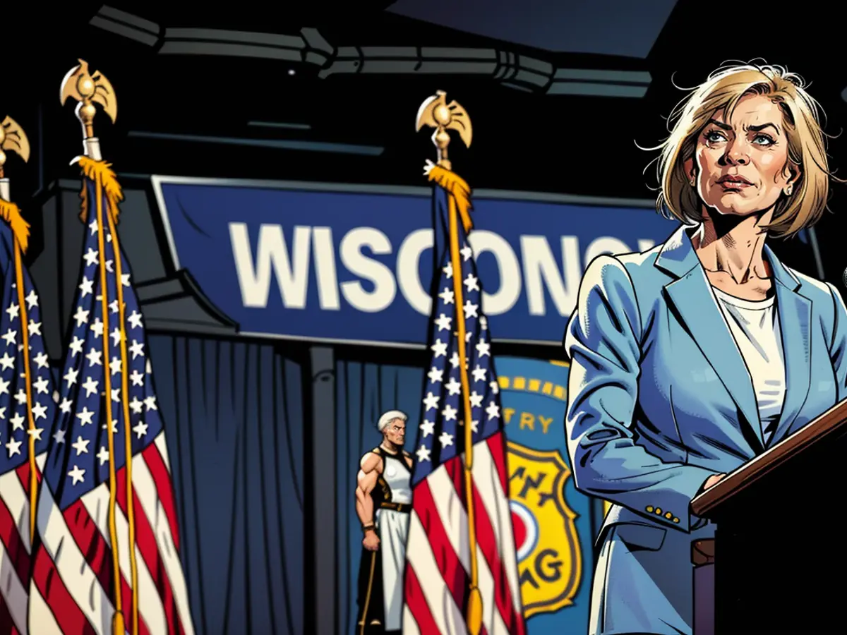 At a rally in Milwaukee, Wisconsin, on July 23, 2024, Senator Tammy Baldwin, a Democratic representative, shared the stage with Vice President Kamala Harris, who was unexpectedly thrust into the political limelight following Joe Biden's announcement that he wouldn't seek another term. Over the past two days, Harris has been actively dismantling competing candidacies and garnering the support of prominent Democrats, including securing endorsements from key party figures. Daniel Steinle of Bloomberg captured this event for Getty Images.