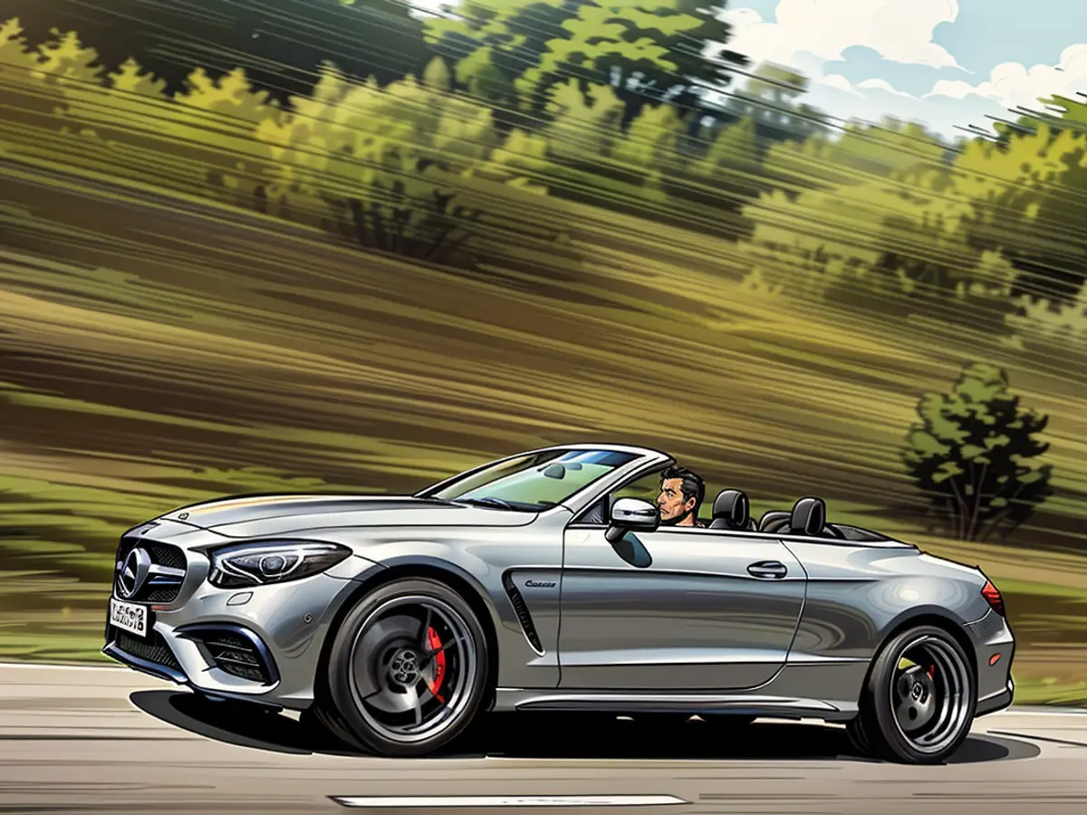 The Commencing Price for the Open-top Mercedes AMG CLA53 4MATIC+ Cabriolet is Set at 90,000 Euros.