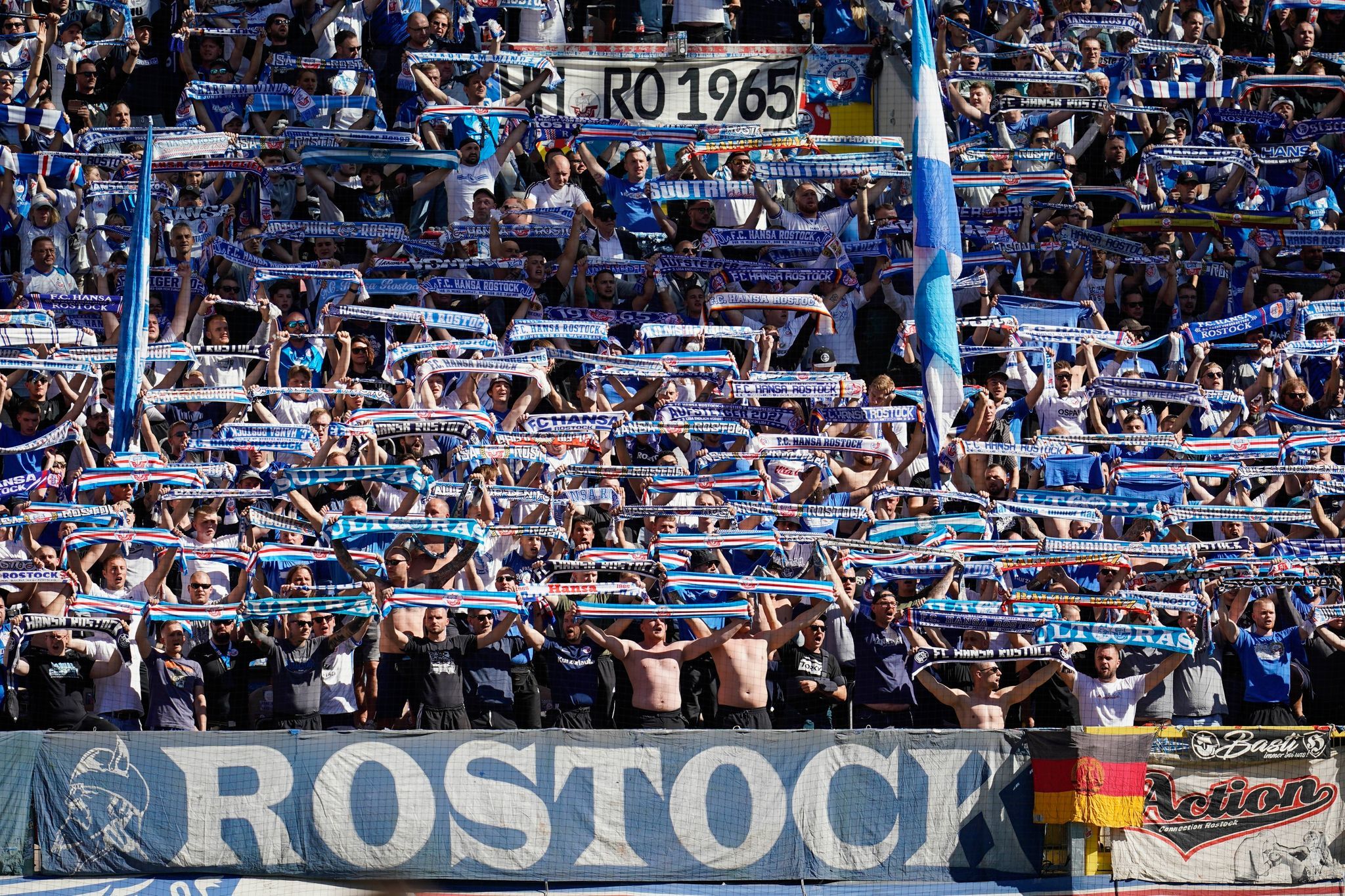 Hansa Rostock und seine Fans: verbesserte Sicherheitsstruktur