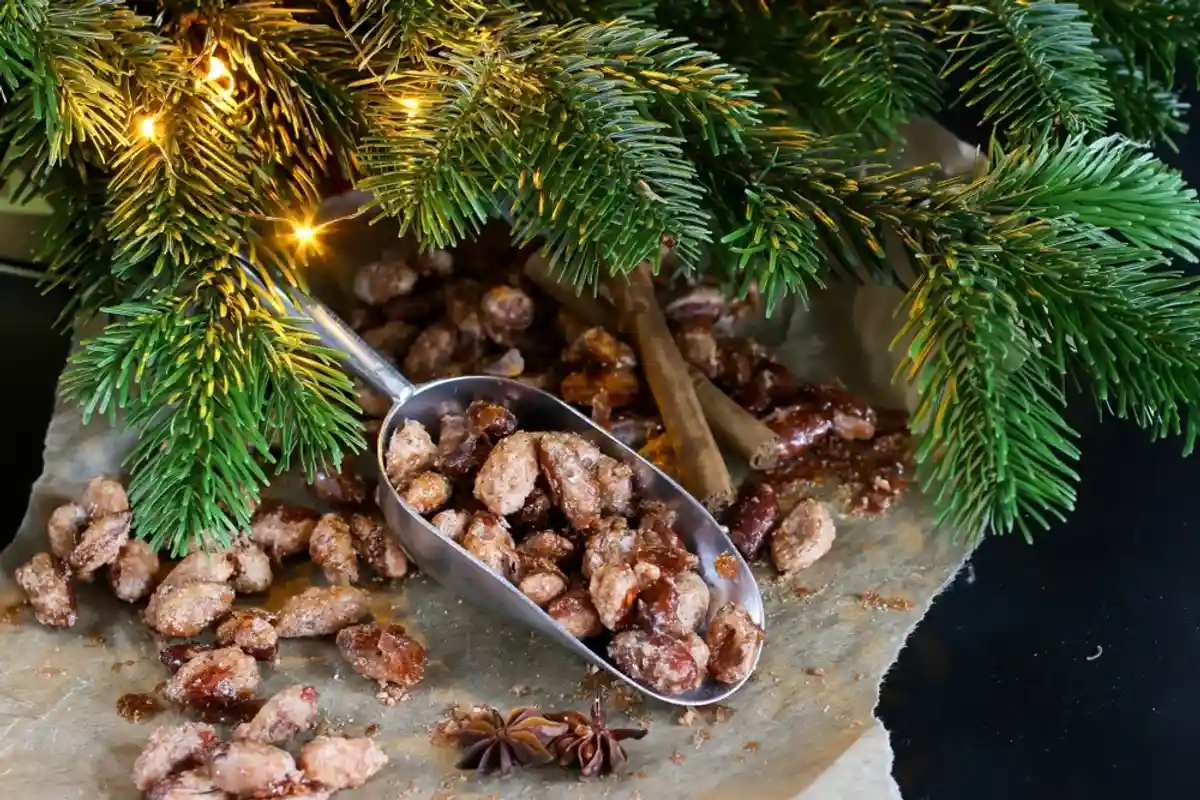 миндаль в карамели