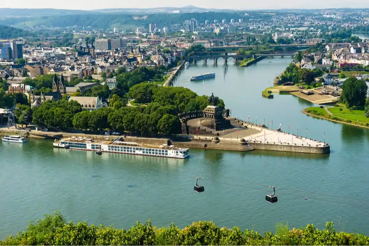 Кобленц (Koblenz) — красивый город на западе Германии