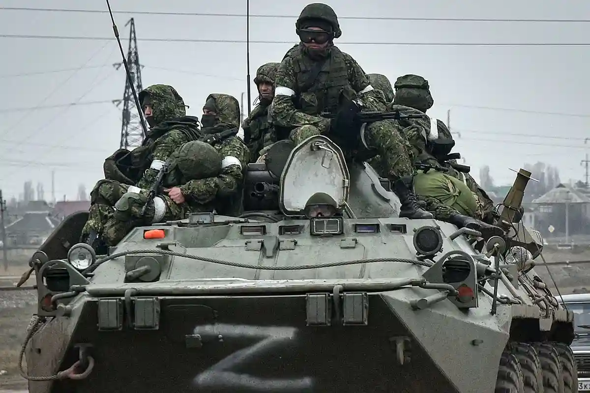 Что означается буква Z на российской технике. Фото: infobae.com