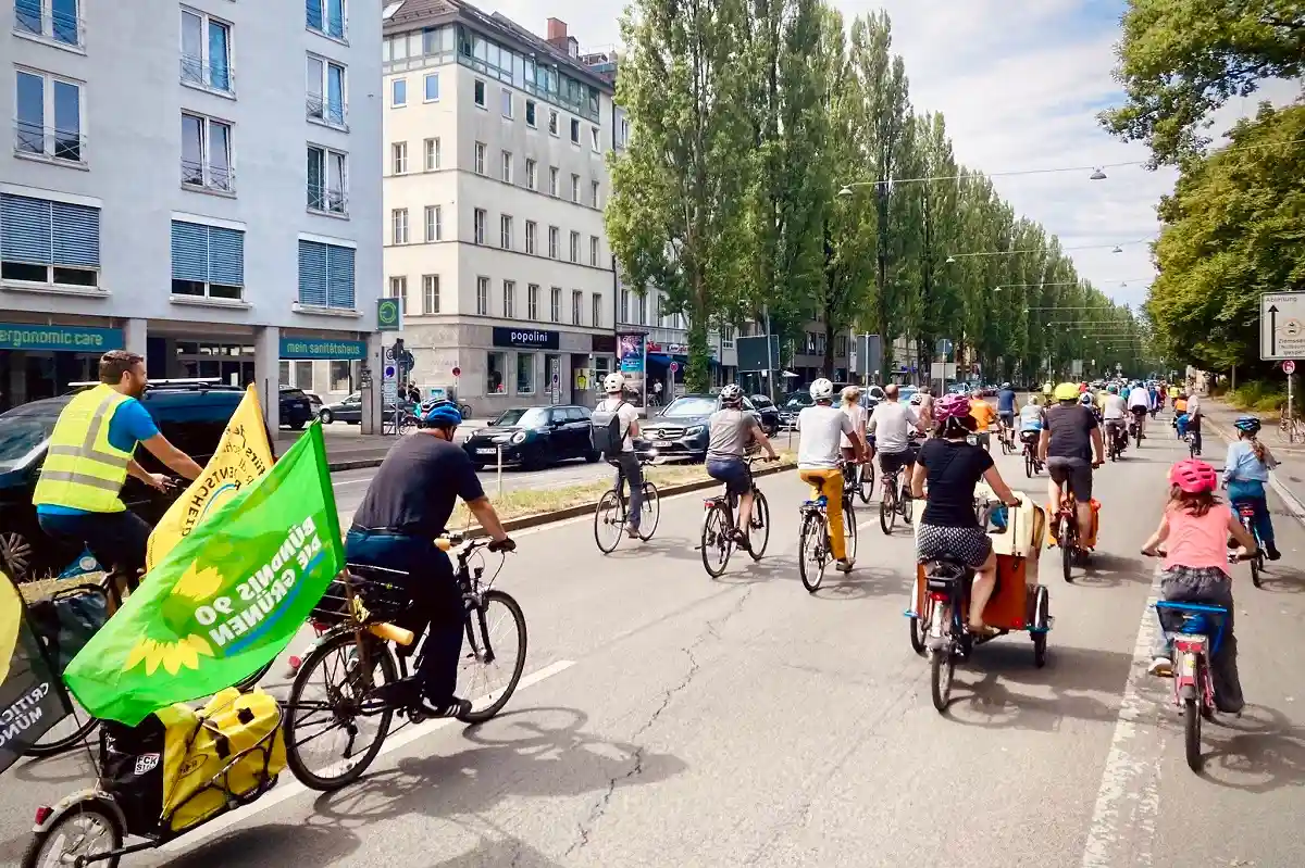 В Баварии растет число велосипедных аварий