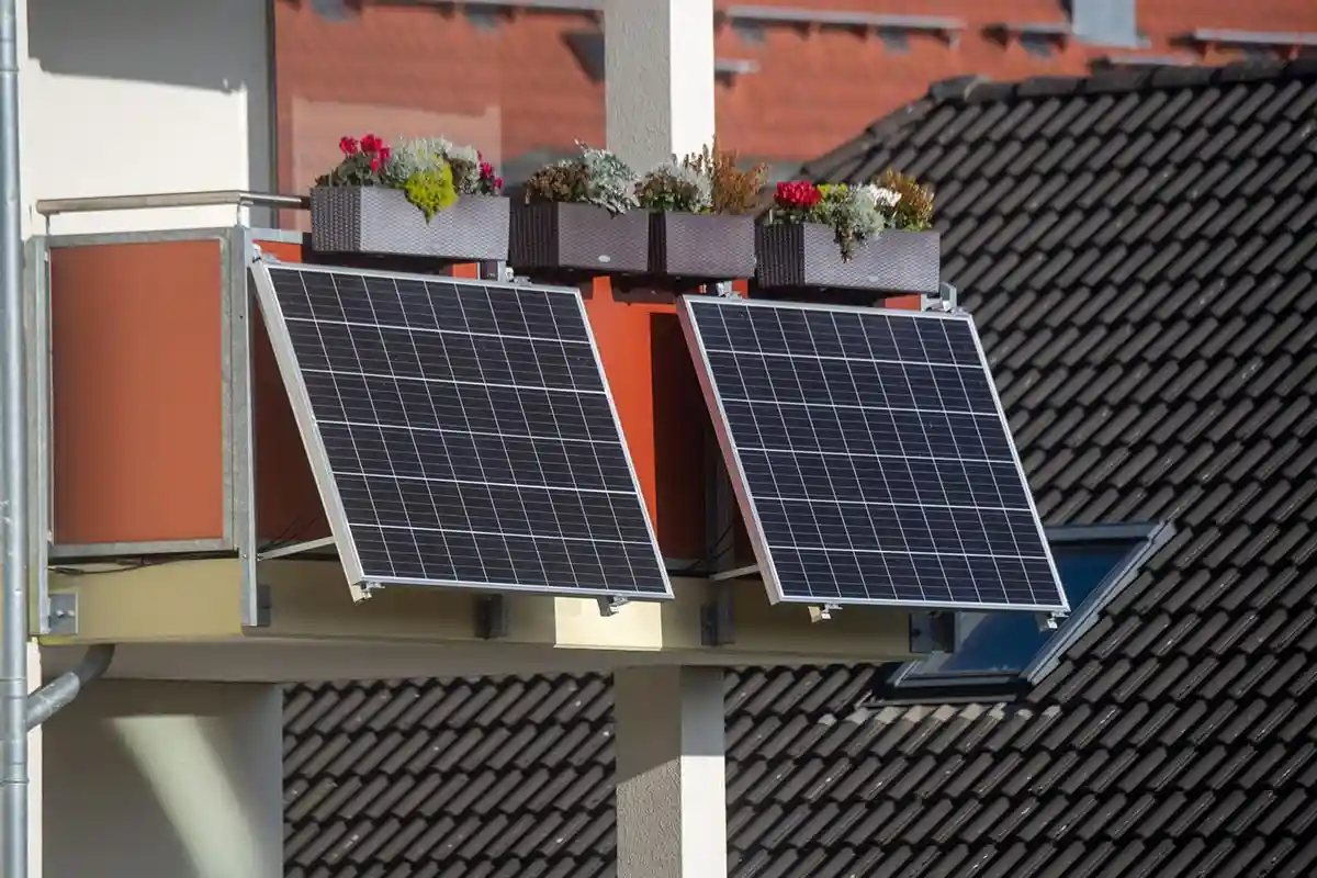 Как установить солнечные батареи на балконе в Германии